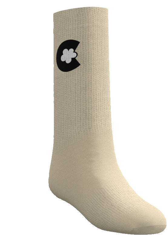 the Cloud Socks in Nimbus color
